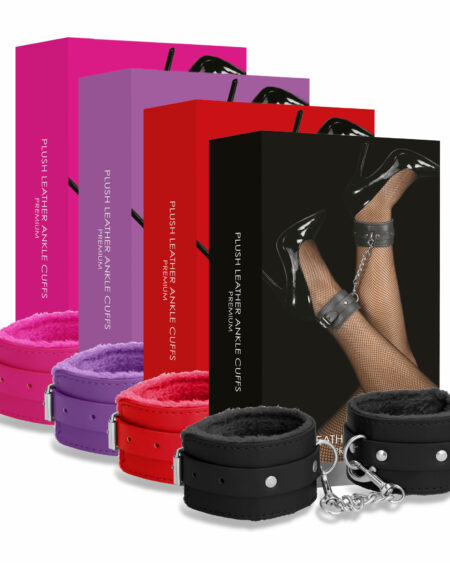 SM & Bondage Menottes de Chevilles Plush Leather