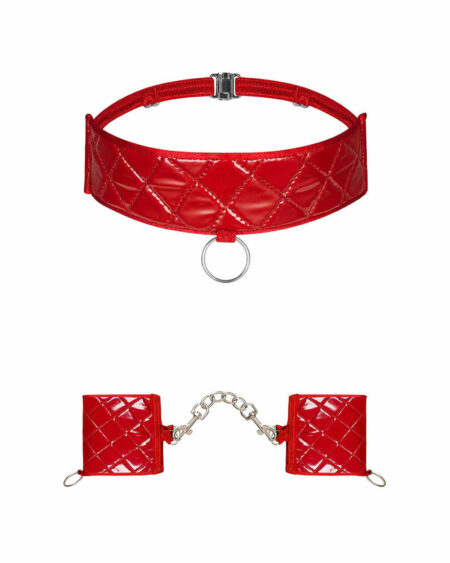 SM & Bondage Menottes et Collier Hunteria