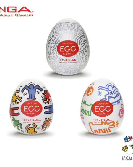 Sextoys Homme Oeuf Masturbateur - Egg Keith Haring Collection