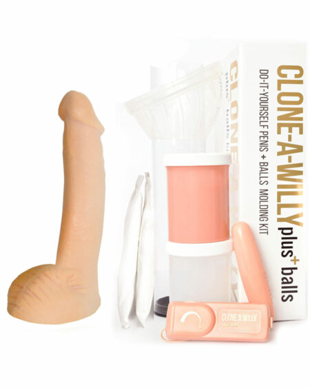 Sextoys Pour Tous Kit Moulage Gode Vibrant avec Testicules