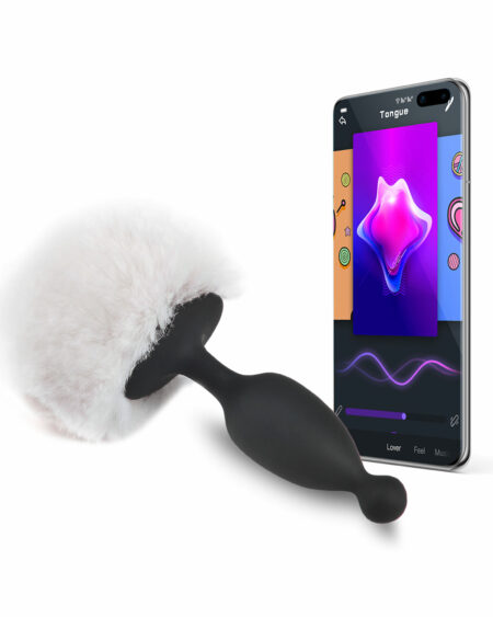 Sextoys Pour Tous Plug Anal Connecté Queue de Lapin Magic Bunny