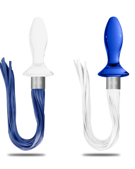 Sextoys Pour Tous Plug Anal Fouet Tail en Verre