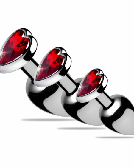 Sextoys Pour Tous Plug Anal Red Heart Gem