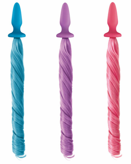 Sextoys Pour Tous Plug Anal Unicorn Tails Pastel