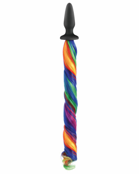 Sextoys Pour Tous Plug Anal Unicorn Tails Rainbow