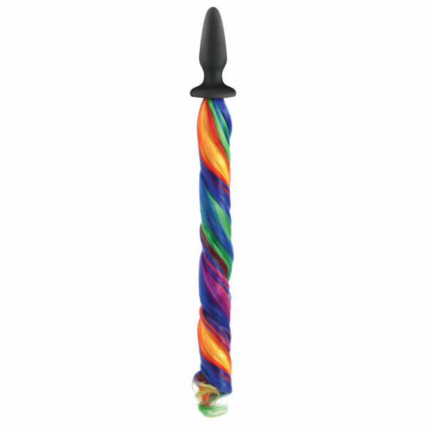 Sextoys Pour Tous Plug Anal Unicorn Tails Rainbow